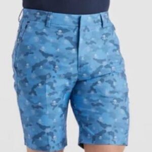G/Fore Men's Blue Camo Skull Golf Shorts Size 34